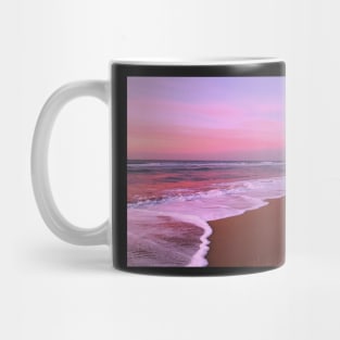 Foamy sea waves, Swimming, Ocean, Adventure, Surfing Mounted Mug